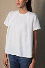 Load image into Gallery viewer, White pleated top