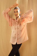 Load image into Gallery viewer, Rose gold pearl shirt