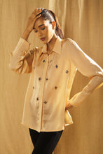Load image into Gallery viewer, Champagne gold Swarovski shirt