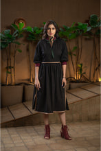 Load image into Gallery viewer, Calf length gathered dress