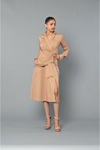 Load image into Gallery viewer, A line slit dress