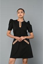 Load image into Gallery viewer, Black shift dress