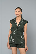 Load image into Gallery viewer, Top and shorts co-ord set