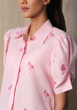 Load image into Gallery viewer, Pink flamingo shirt
