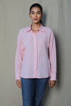 Load image into Gallery viewer, Pink leaf shirt
