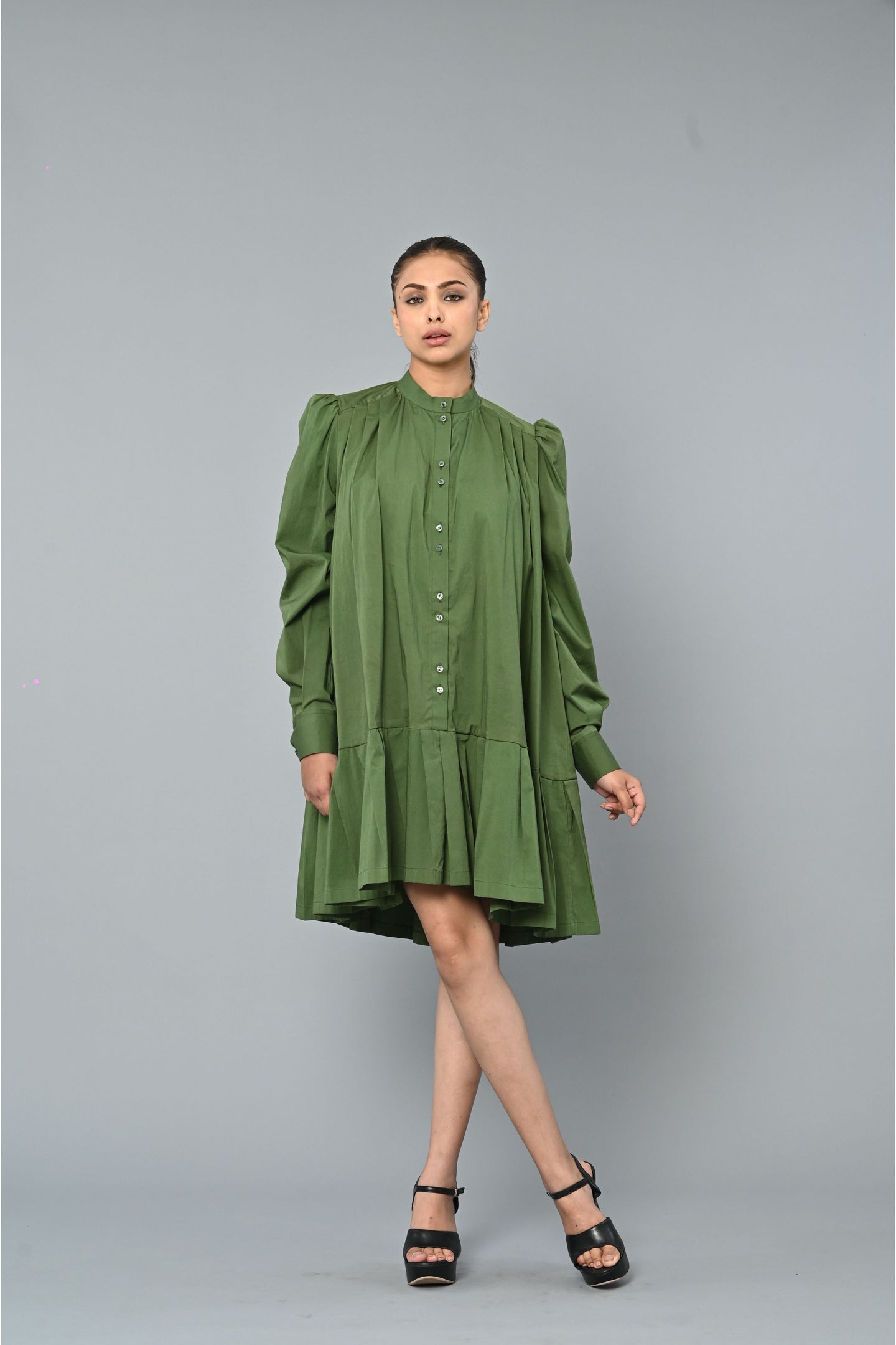 Pleated dress