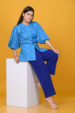 Load image into Gallery viewer, Turquoise blue co-ord set
