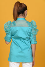 Load image into Gallery viewer, Turquoise shirt
